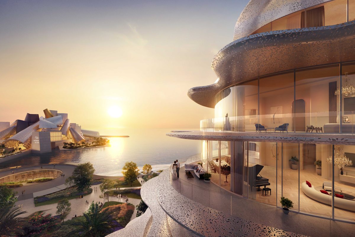 Baccarat Residences Saadiyat — developer render